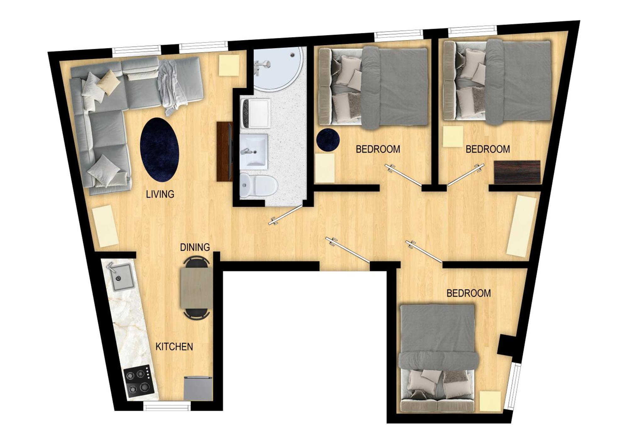 Family Friendly 3Br - Fast Wi-Fi - Behind Bryggen Apartment Bergen Ngoại thất bức ảnh